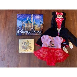 Disney Minnie Mouse Dress & Sweater combo